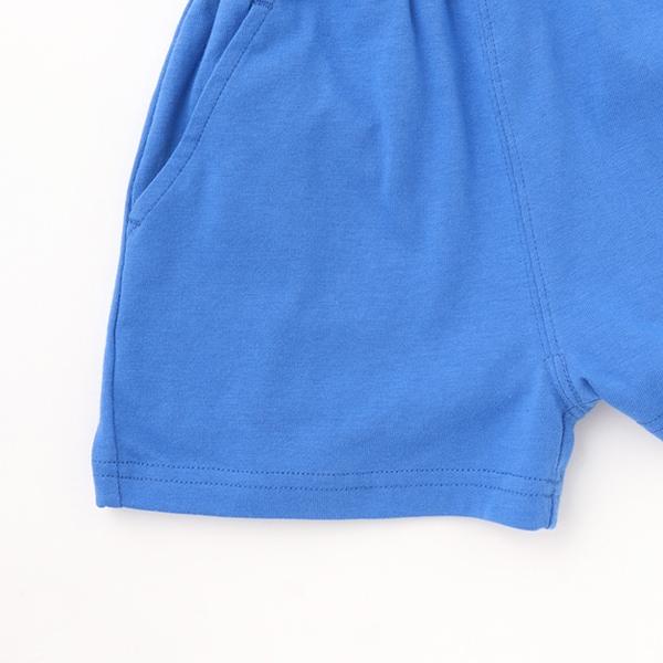 【防汙防潑水】單點刺繡四分褲