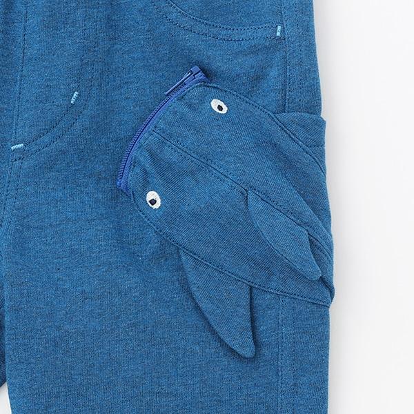 【人氣商品再次到貨】鯊魚口袋五分褲