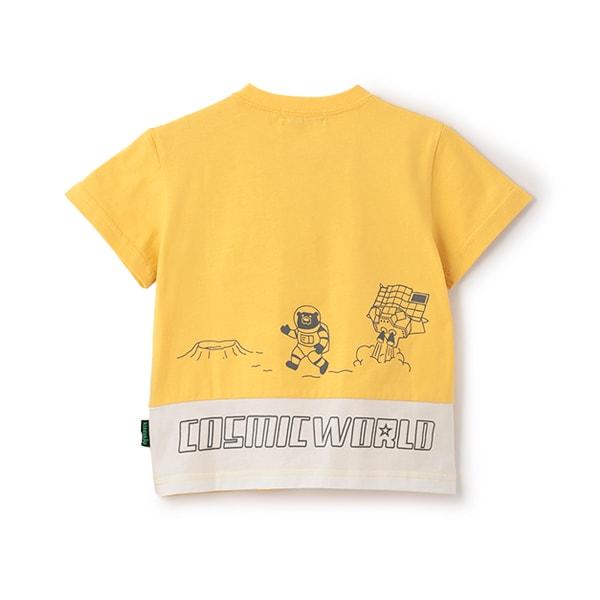 胸袋短袖T恤【JAXA LABEL】