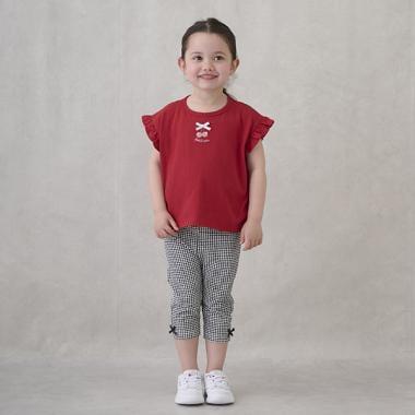 【プティプラ】GIRLS七分打底褲