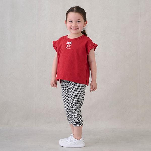 【プティプラ】GIRLS七分打底褲