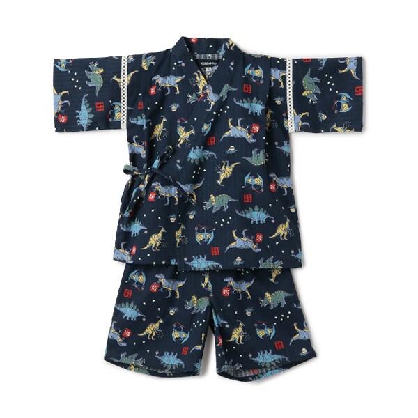 恐龍圖案和服套裝