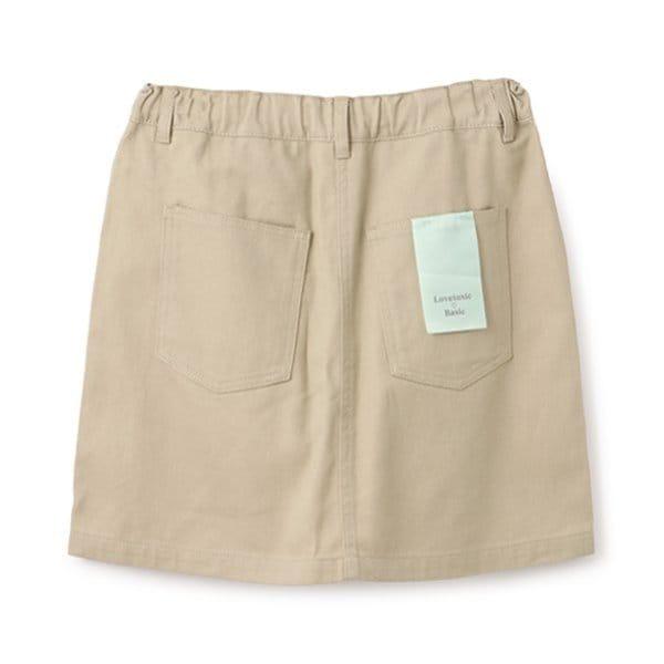 【基礎款】【GOODPRICE】牛仔斜紋臺形裙褲