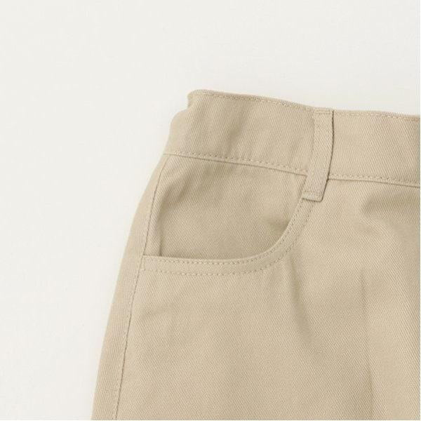 【基礎款】【GOODPRICE】牛仔斜紋臺形裙褲