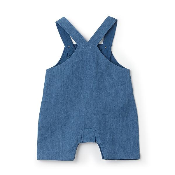 星星口袋揹帶褲