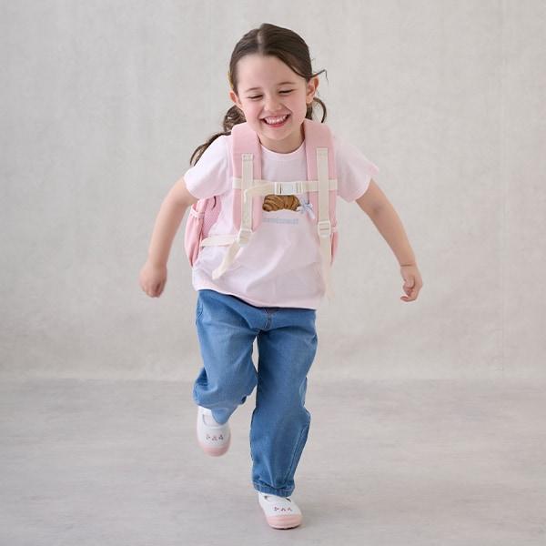 單點刺繡網眼室內鞋