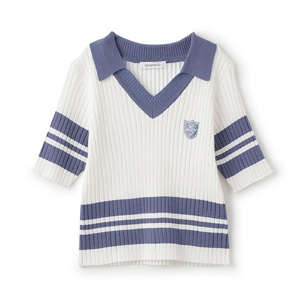 可水洗短袖針織POLO衫