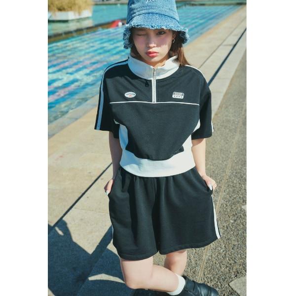 【LTXC】【吸水速幹/清爽】半拉鍊套裝