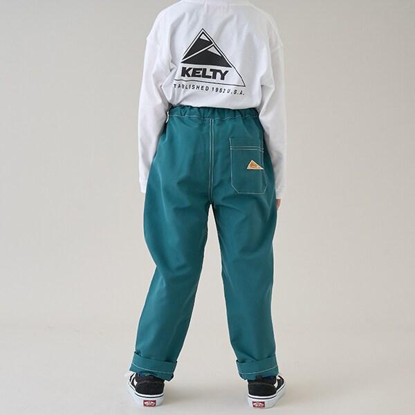 【KELTY】拼色拼接縫線長褲