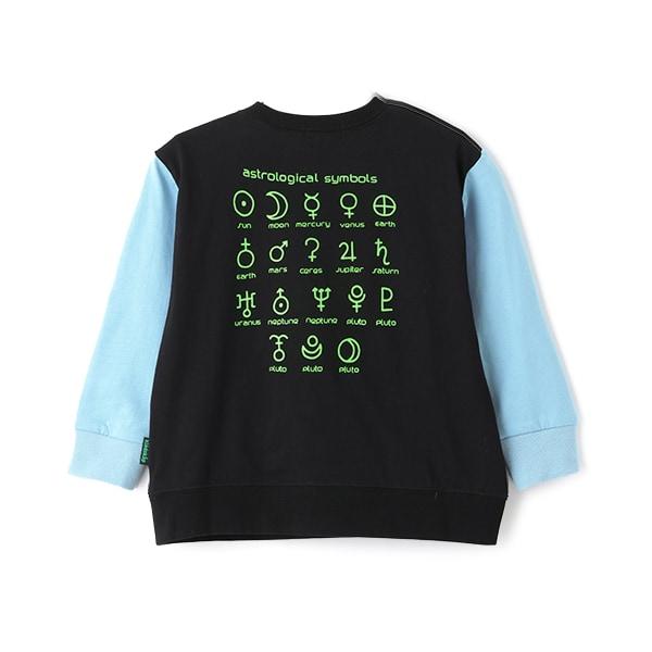 拼接袖長袖T恤【JAXA LABEL】