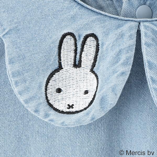 【Miffy】刺繡翻領拼接連體衣
