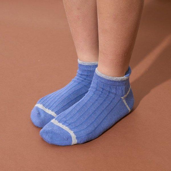 拼色短款船襪