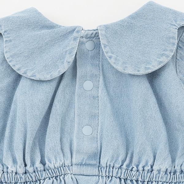 【Miffy】刺繡翻領拼接連體衣