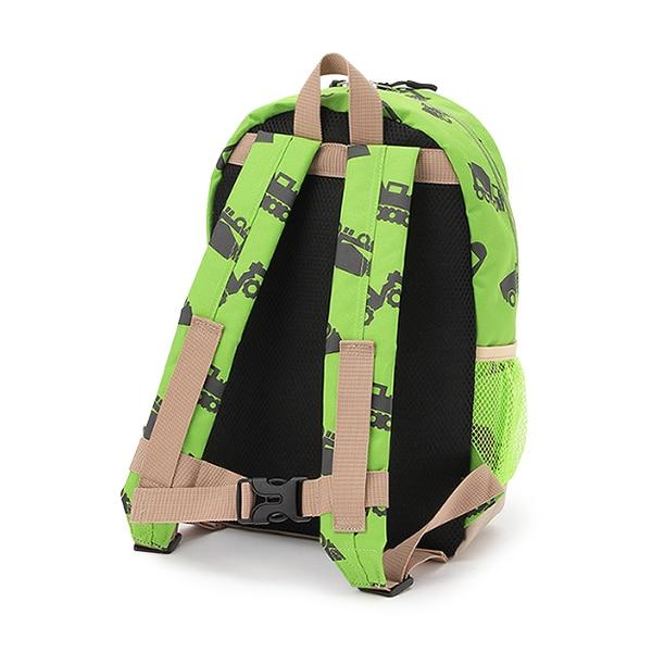 工程車輛圖案雙肩包