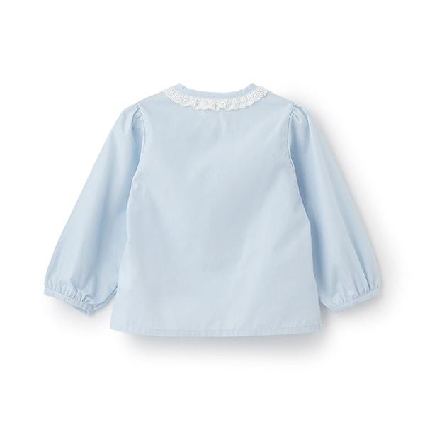 【POLO BCS】領口蕾絲女襯衫