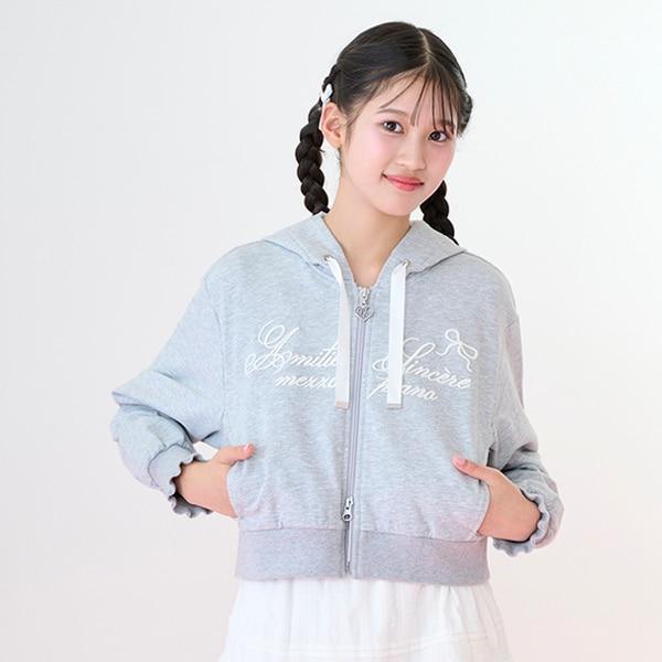 【抗菌・除臭(汗味)】短款雙拉鍊連帽衛衣