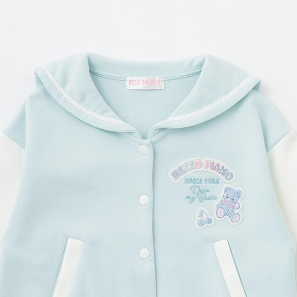 【人氣商品】【直營店無售】水手領剪裁棒球夾克