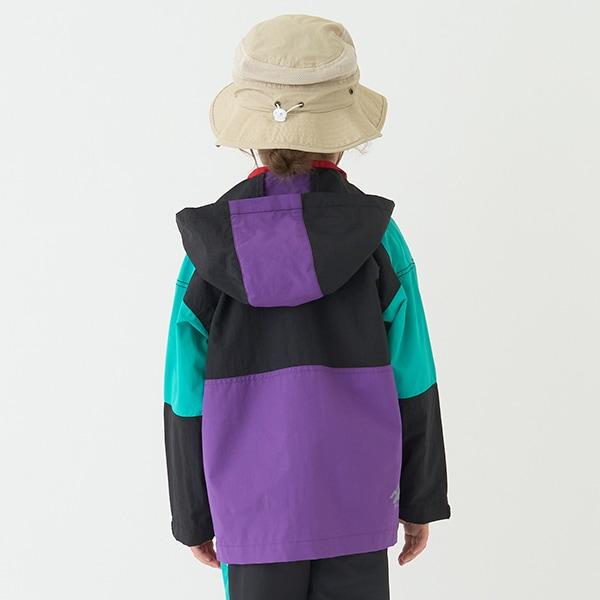 【防潑水】拼接款登山夾克