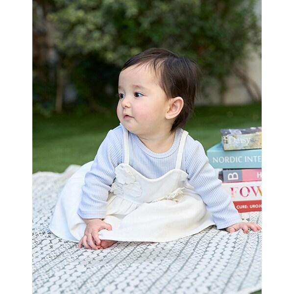 花卉吊帶連體衣套裝