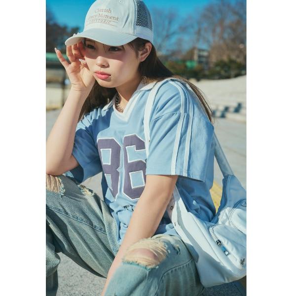 【LTXC】【吸水速幹/清爽】數字寬鬆T恤