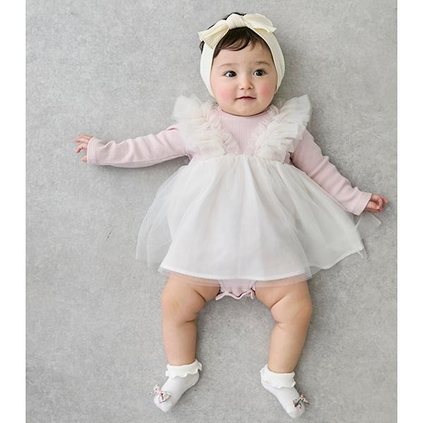 荷葉邊蝴蝶結短襪