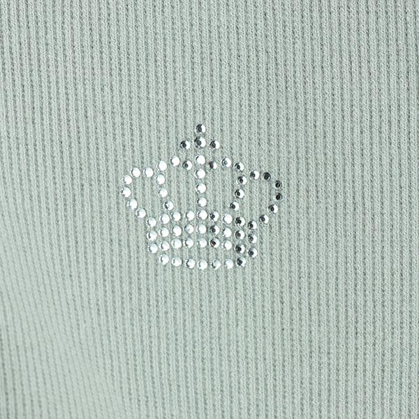 無領拉鍊開衫T恤套裝