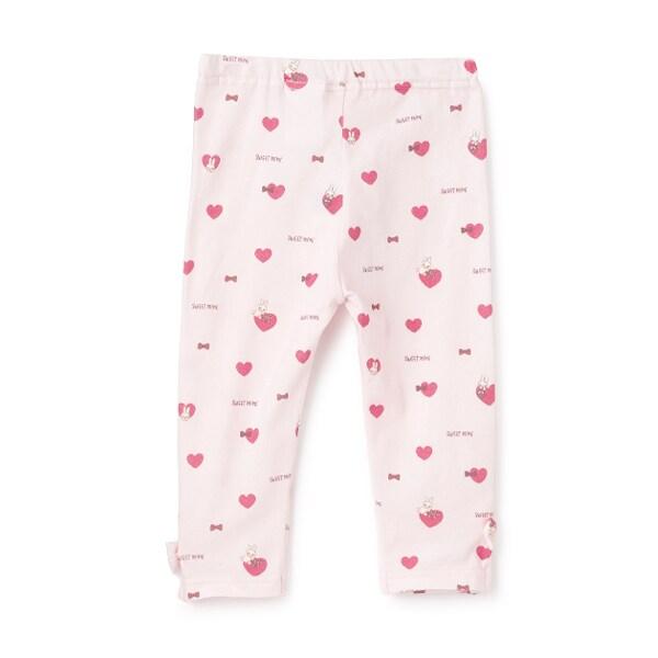 可選3種圖案 七分打底褲(100-130cm)