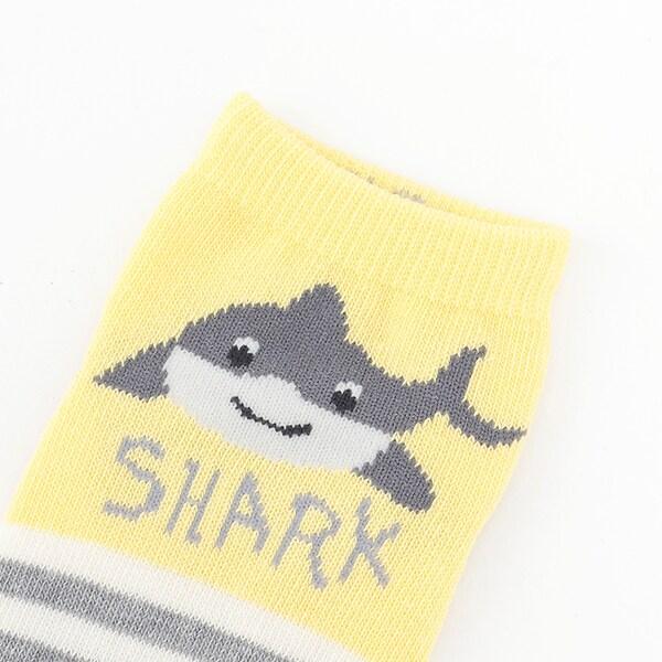 日本製/鯊魚造型襪