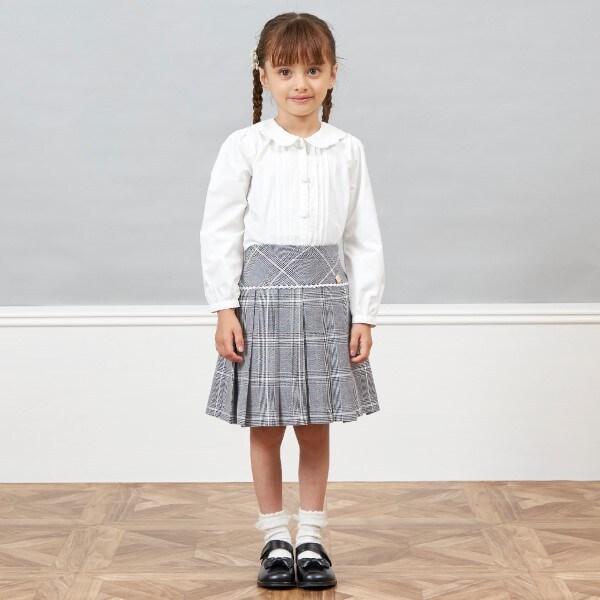 KP(ケーピー)波浪邊領口襯衫(110~130)