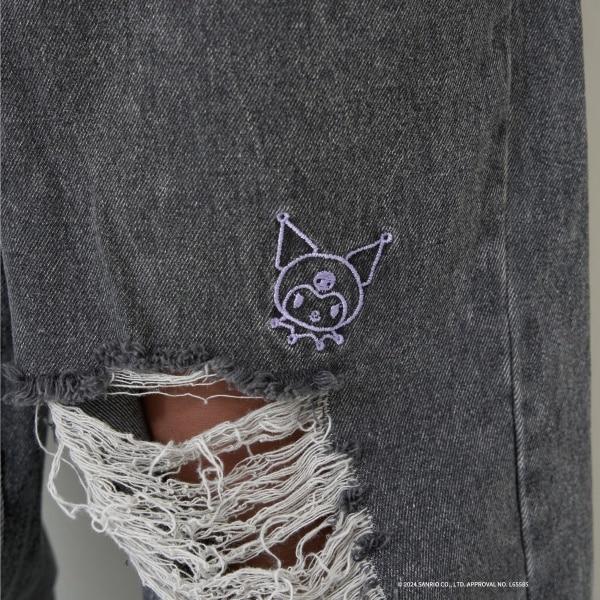 《三麗歐》刺繡牛仔褲