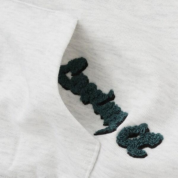 滿版logo刺繡寬鬆衛衣