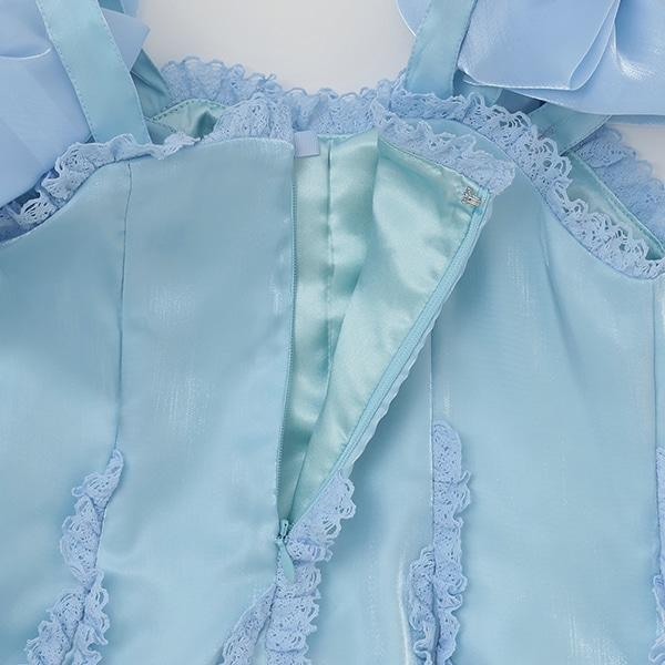 針織開衫&花卉刺繡連衣裙套裝