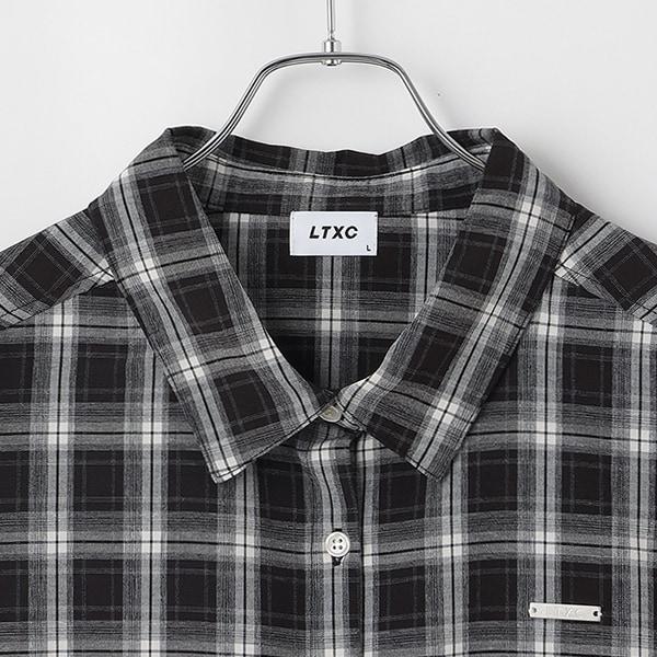 【LTXC】側抽繩短袖襯衫