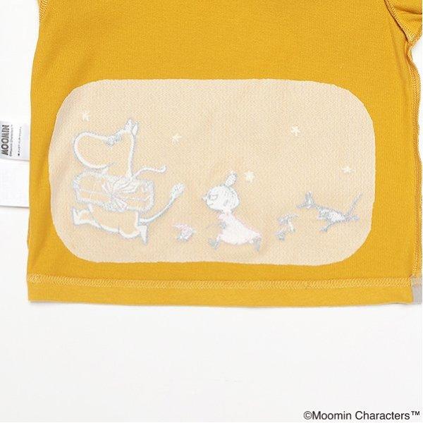 《姆明》/下襬刺繡長袖T恤