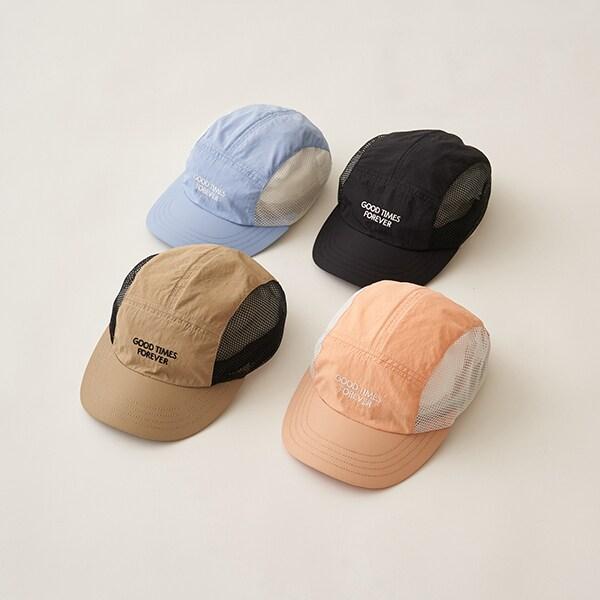 側面網眼飛行帽