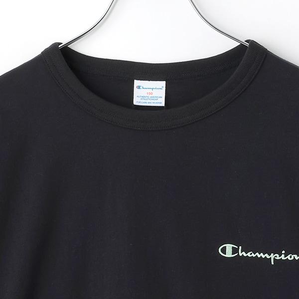 【Champion】【100%純棉】背部印花寬鬆短袖T恤