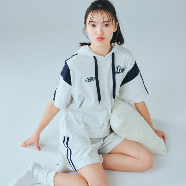 【LTXC】【GOODPRICE】【純棉100%】條紋連帽衛衣套裝