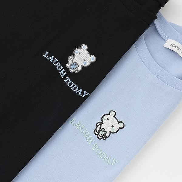 【GOODPRICE】【純棉100%】前幅卡通刺繡T恤