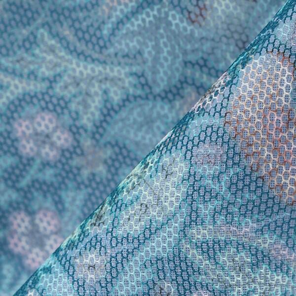 Liberty印花網紗連衣裙