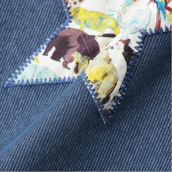 九分彈力斜紋褲