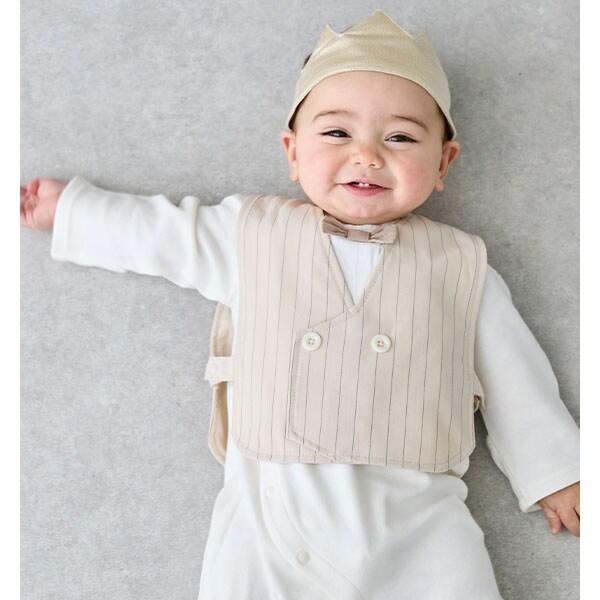 男童精緻馬甲套裝