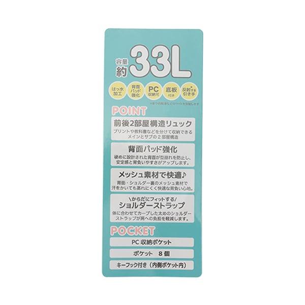 33L 學生雙肩揹包