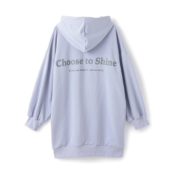 【GOODPRICE】毛圈繡連帽衛衣裙