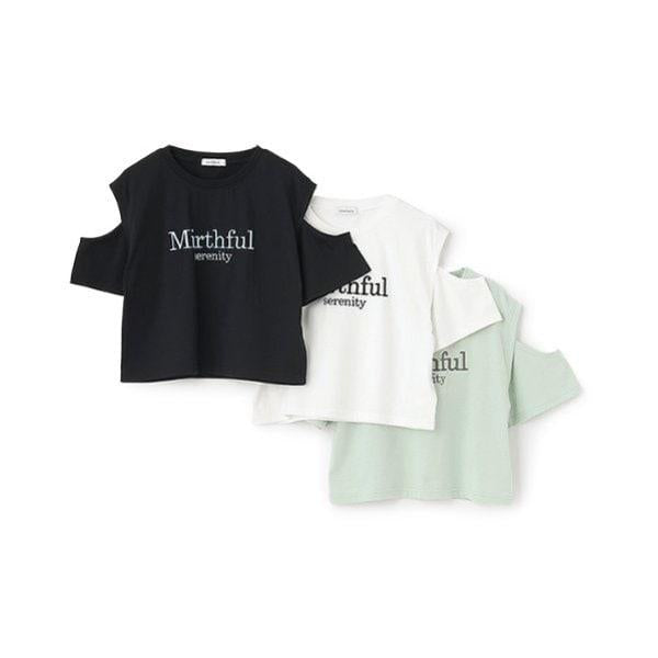 【接觸冷感/清涼】露肩T恤