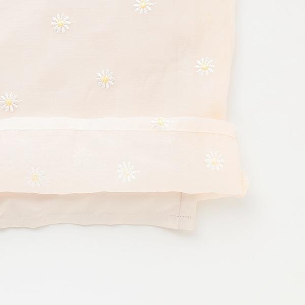 花卉刺繡連衣裙