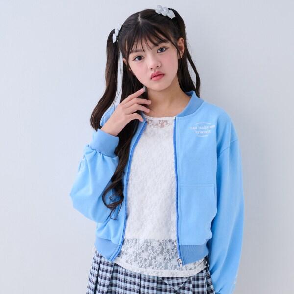 【Nico☆Petit刊載】雙蝴蝶結蕾絲T恤套裝