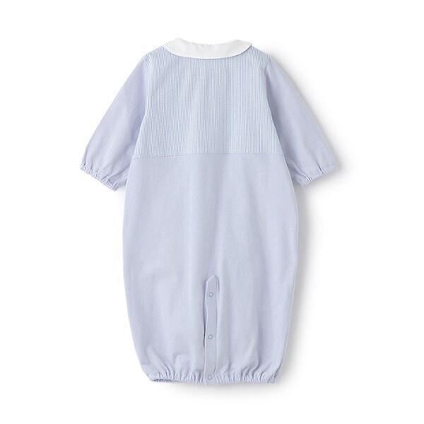 條紋馬甲兩用連體衣