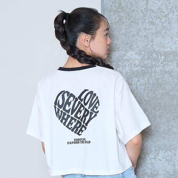 【LTXC】【GOODPRICE】背部愛心裝飾T恤
