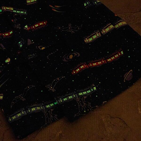 銀河鐵道圖案甚平