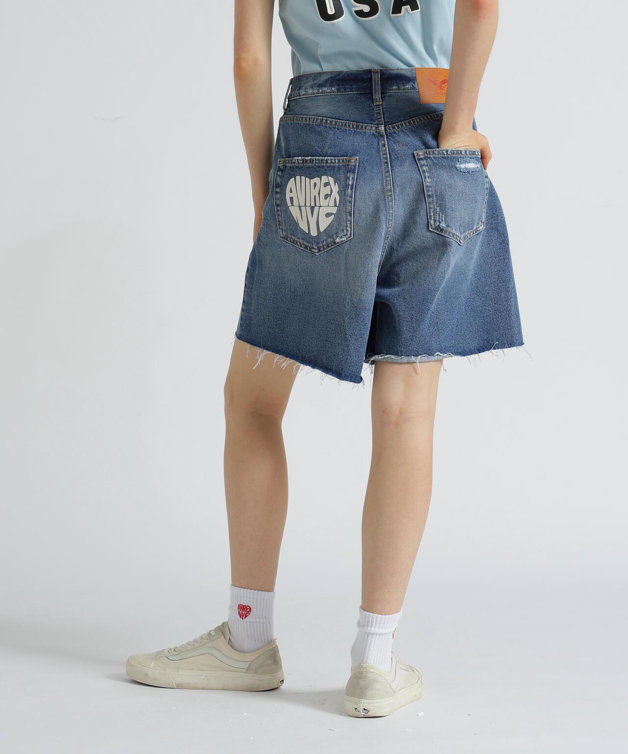 《WOMAN/直営店限定》HEART SHORT PANTS/ハートショートパンツ